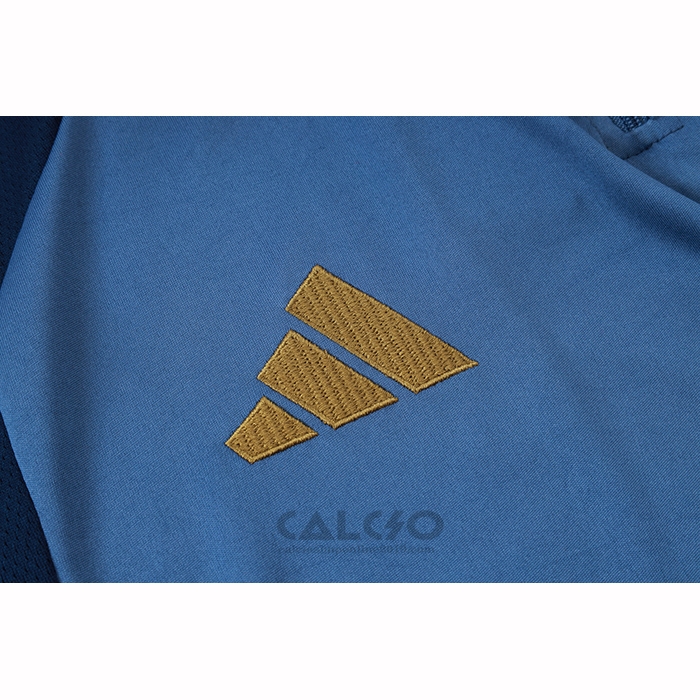 Tuta da Track di Felpa Bayern Monaco Bambino 2026-2027 Blu Grigio